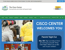 Tablet Screenshot of ciscocenter.org